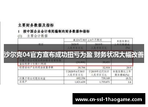 沙尔克04官方宣布成功扭亏为盈 财务状况大幅改善 沙尔克04官方宣布成功扭亏为盈 财务状况大幅改善